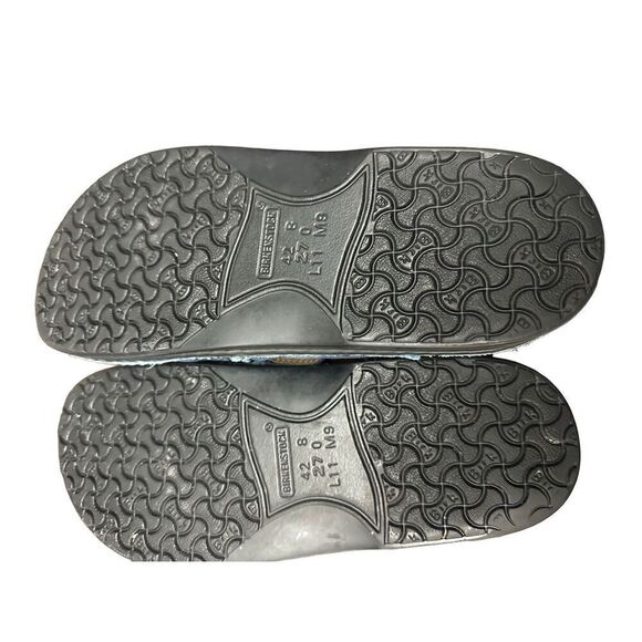 Birkenstock Nashville Shoes Black Nubuck Leather Loafer Size  L11 M 9 - Picture 7 of 7